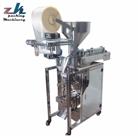 Desinfectante de manos automático/bolsita de aceite de cocina que forma miel/jugo/gránulos/llenado de líquido bolsita de plástico pequeña máquina de embalaje de bolsas