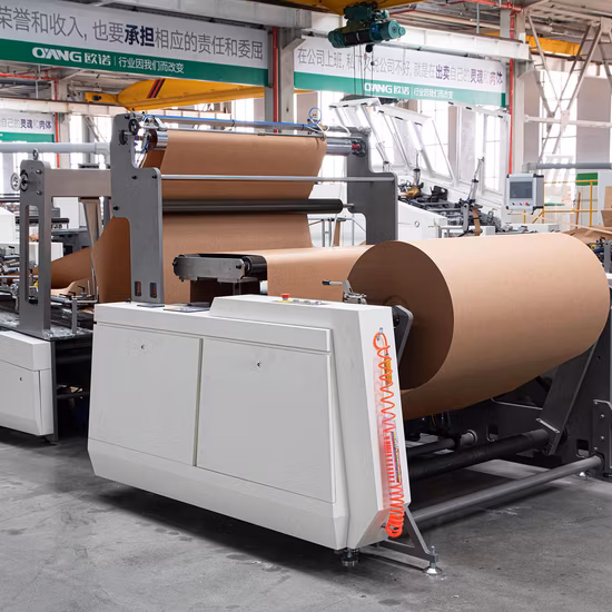 Equipo de ingeniería en el extranjero Soporte técnico 150PCS/Min-280PCS/Min Velocidad de producción Máquina para fabricar bolsas de papel